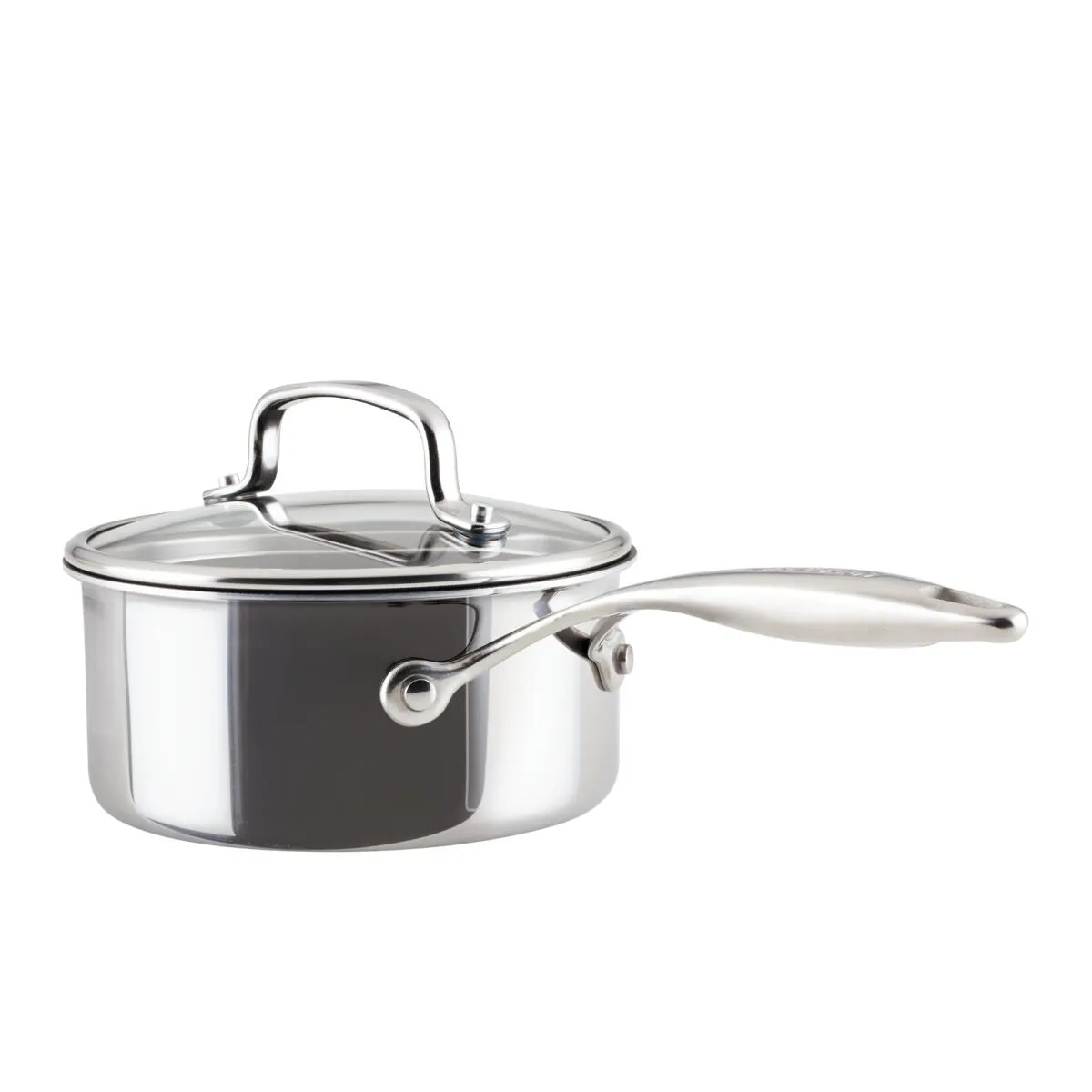 1.5-Quart ScratchDefense™️ C1 Nonstick Sauce Pan with Lid