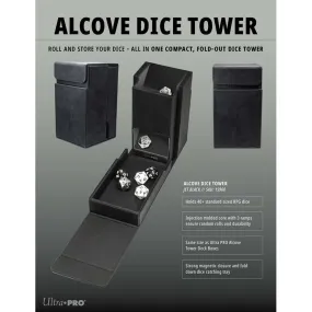 15960 Black Alcove Dice Tower