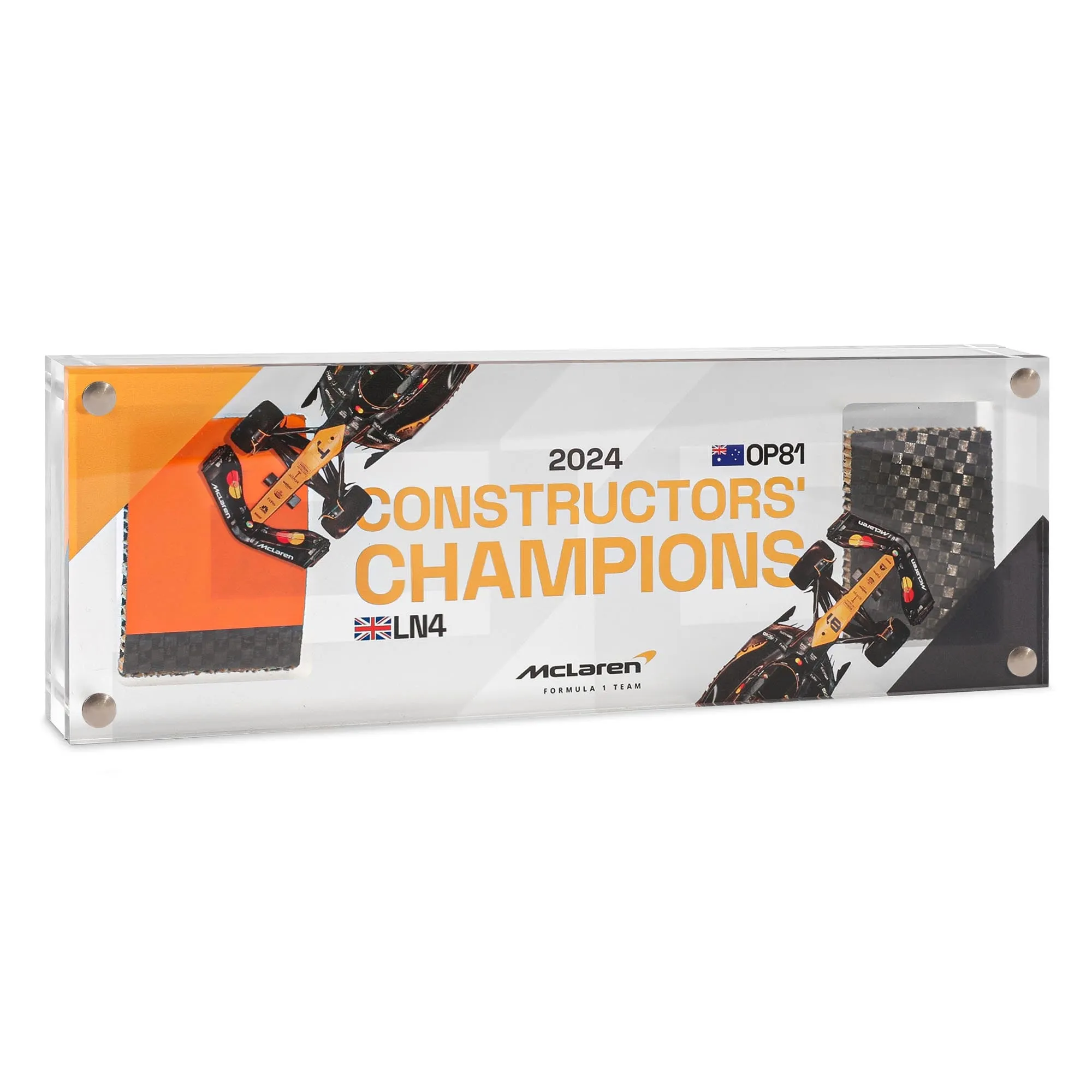 2024 Constructors Champions McLaren F1 Team Dual Bodywork in Acrylic