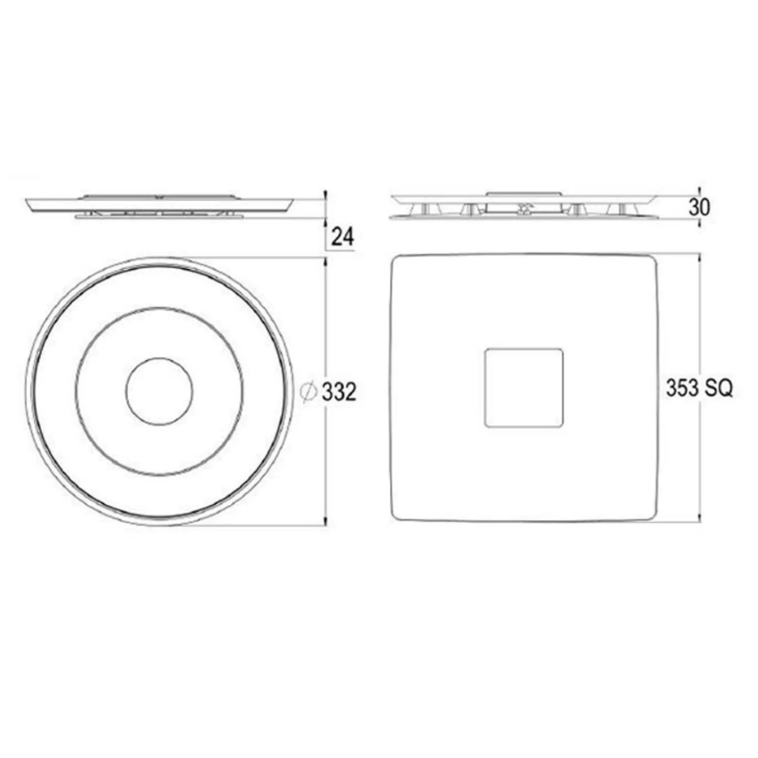 349m³/h Rapid Response 250HP Exhaust Fan