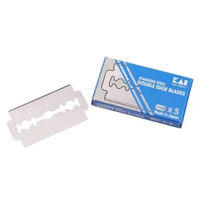 5 KAI Double-Edge Safety Razor Blades