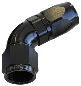 550 Series Cutter One-Piece Full Flow Swivel 60° Hose End -16AN AF558-16BLK