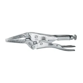 6" Long Nose Locking Pliers with Wire Cutter