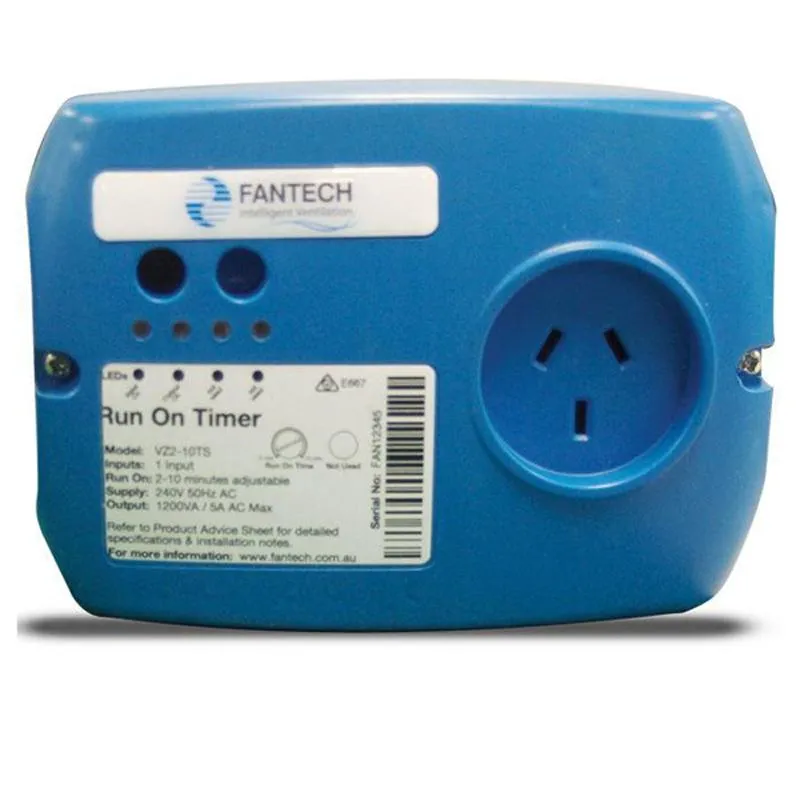 Acc.- Exhaust Fan Controller Run-on Timer Single Switch