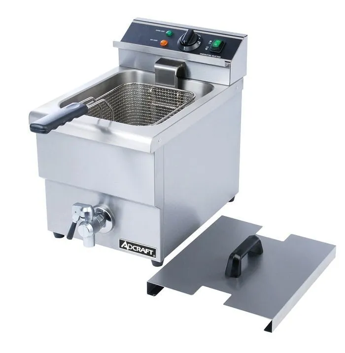 Adcraft DF-12L HD Deep Fryer,208V,3250W Per Tank