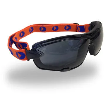 Ambush Foam Padded Safety Glasses - Smoke