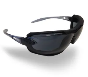 Ambush Foam Padded Safety Glasses - Smoke