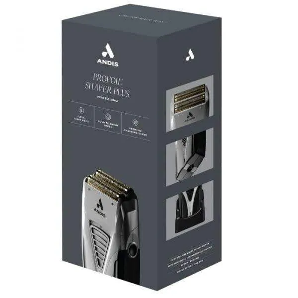 Andis ProFoil Lithium Plus Titanium Foil Shaver AN-17255 - New Model