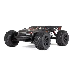 Arrma 1/8 KRATON 6S BLX 4X4 EXtreme Bash Speed Monster Truck RTR, Black (ARA8708T1)