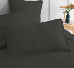 Ascot Granite Pillowsham Pair by Logan and Mason Platinum