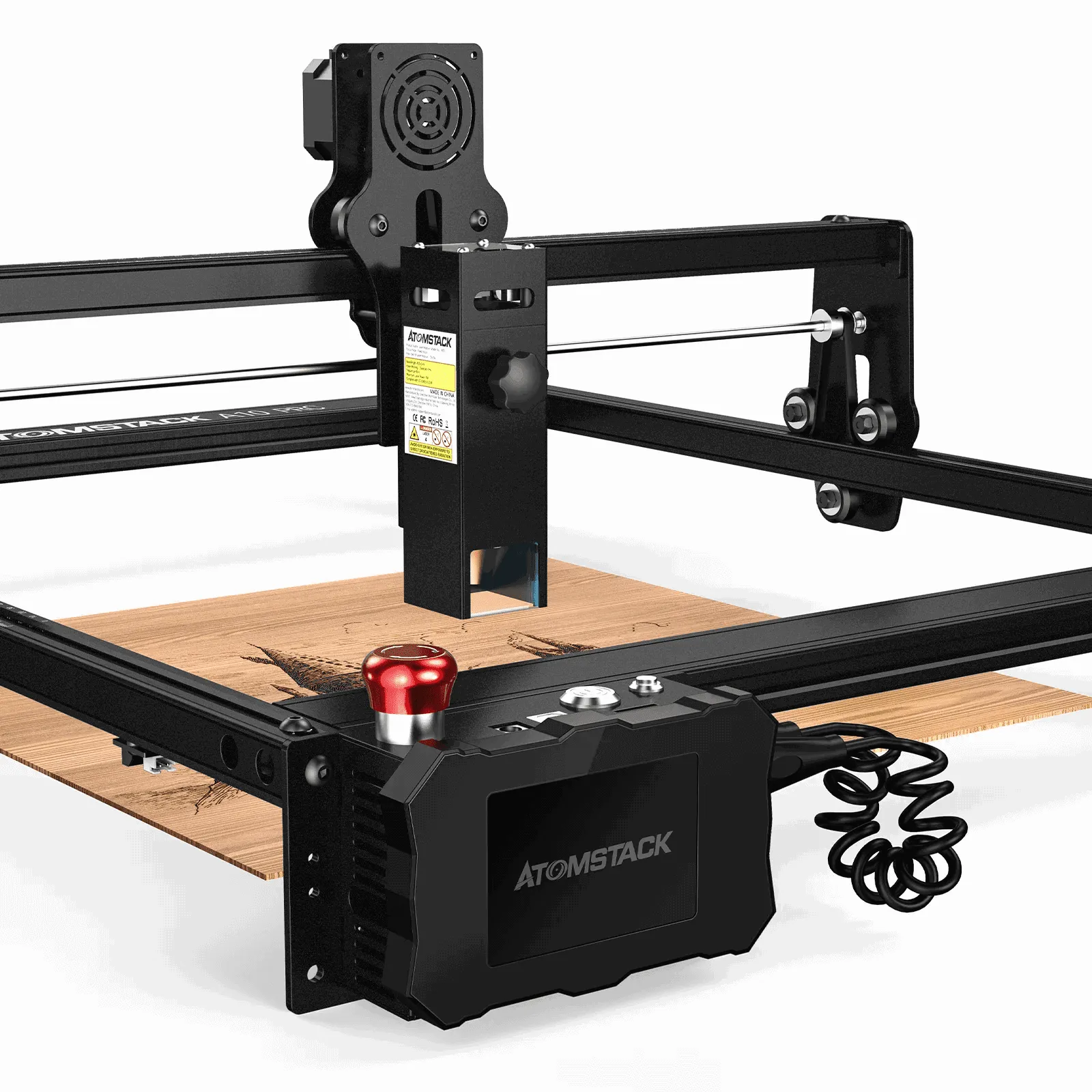 Atomstack A10 Pro 50W Laser Engraver & Cutter Potable Engraving Machine With Magnetic controller