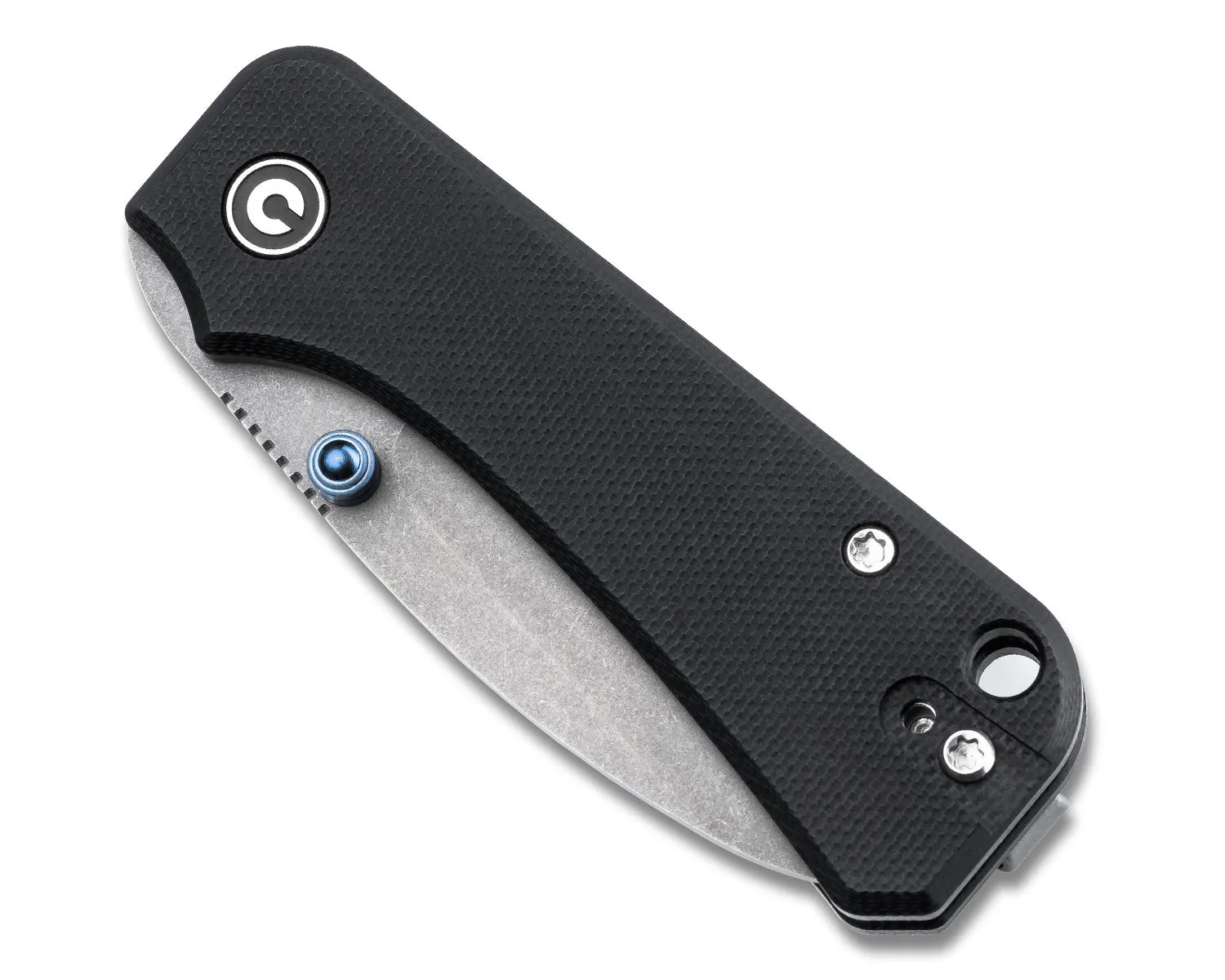 Baby Banter Pocket Knife - Purple G10 - Black Stonewash Nitro V