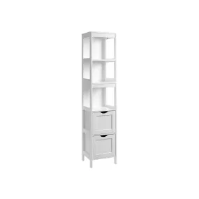 Bathroom Tall Cabinet Linen Tower