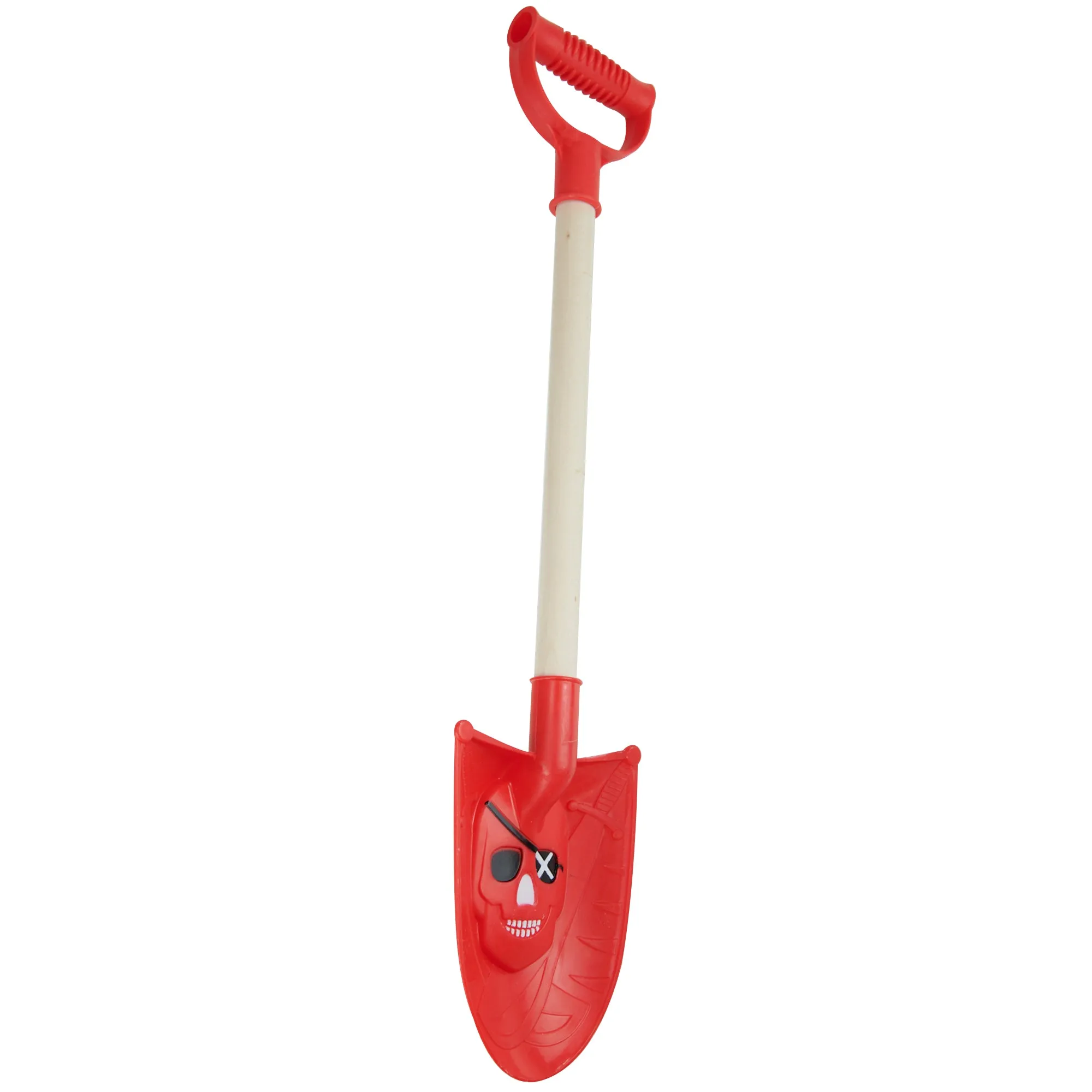 Beach Shovel With Wood Handle, Pirate- Large