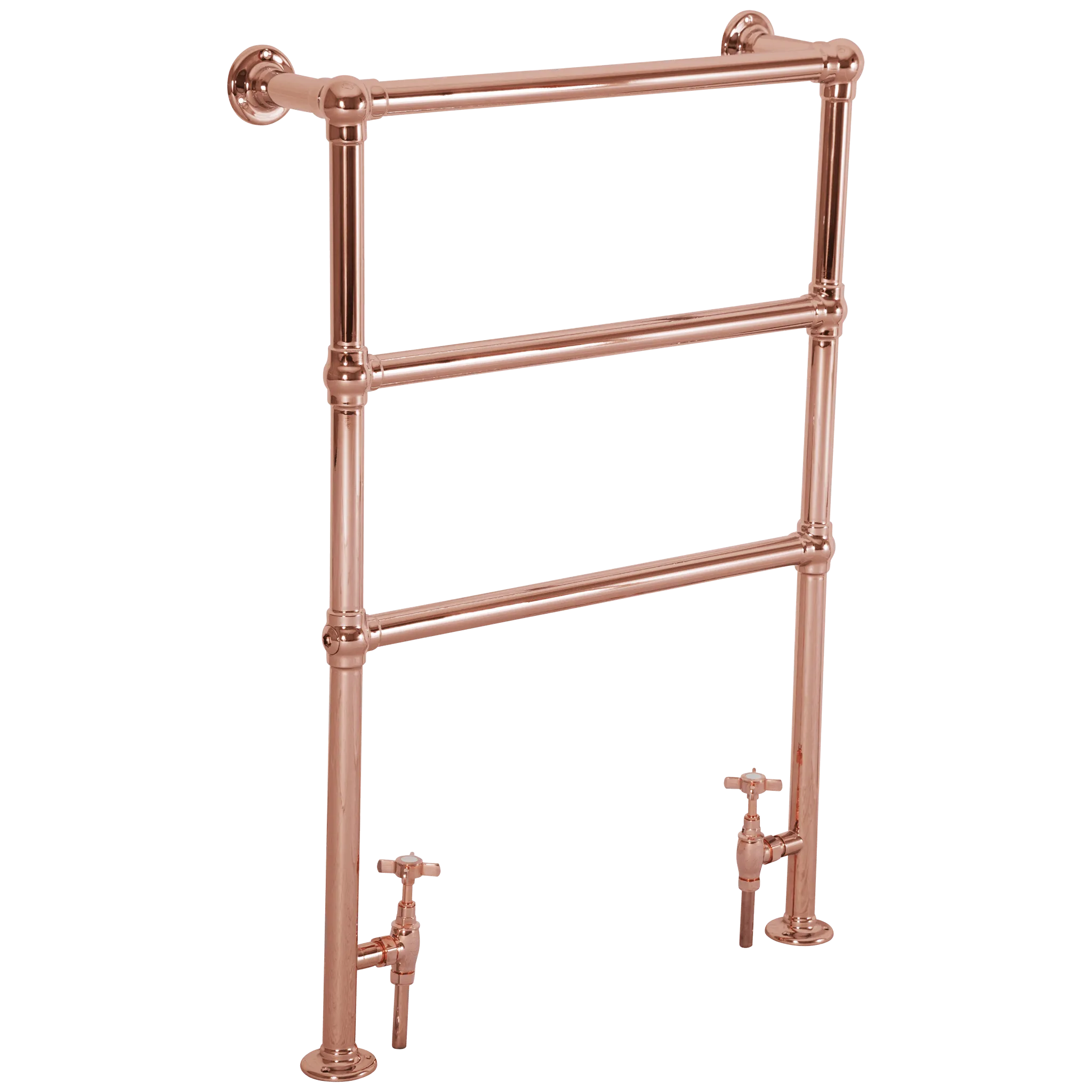 Beckingham Copper Heated Towel Rail