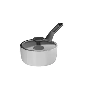 BergHOFF Leo Glints Nonstick Recycled Aluminum Saucepan 7", 2qt. With Glass Lid