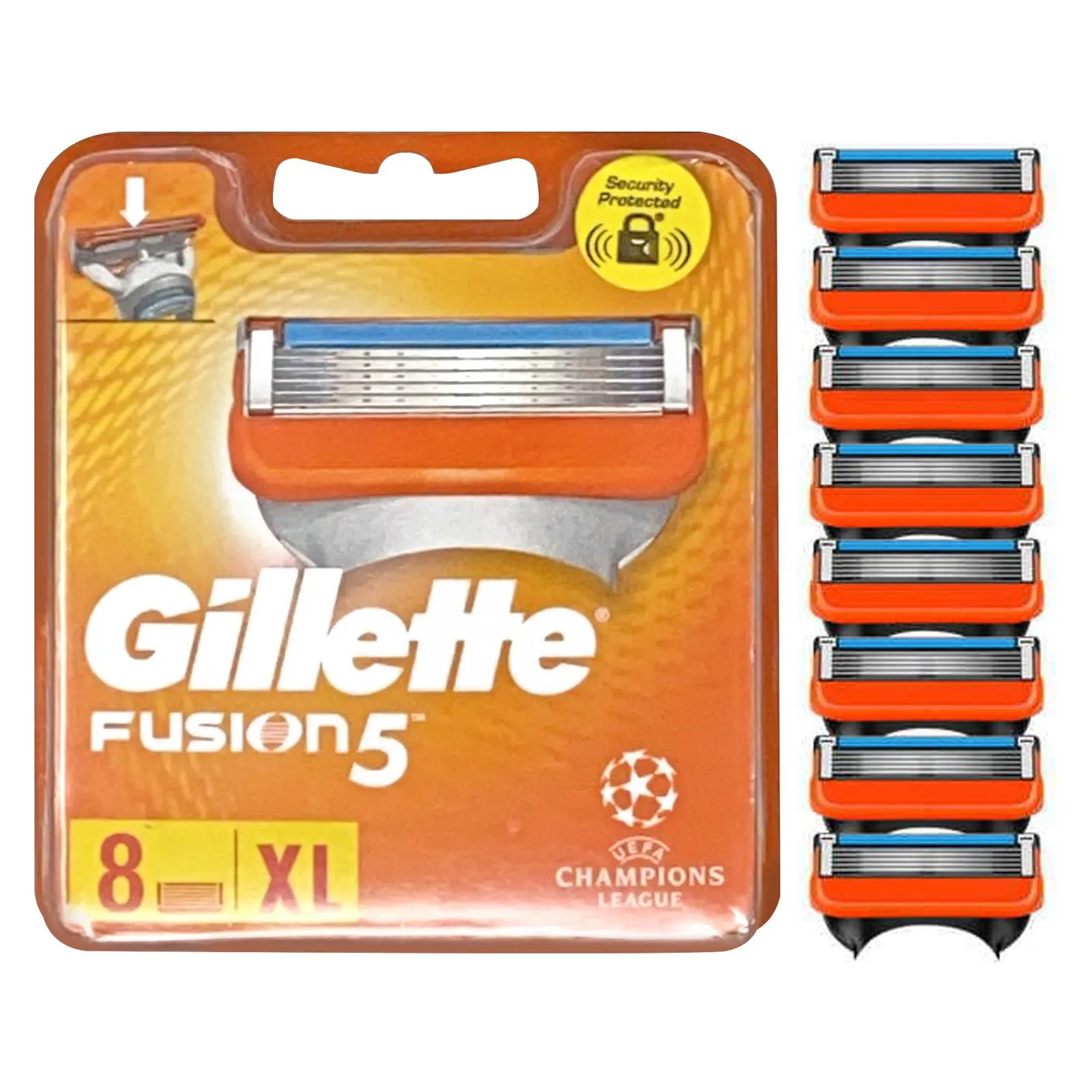 Blades for Gillette Fusion 5 Mach 3 Turbo XL Proshield Skinguard