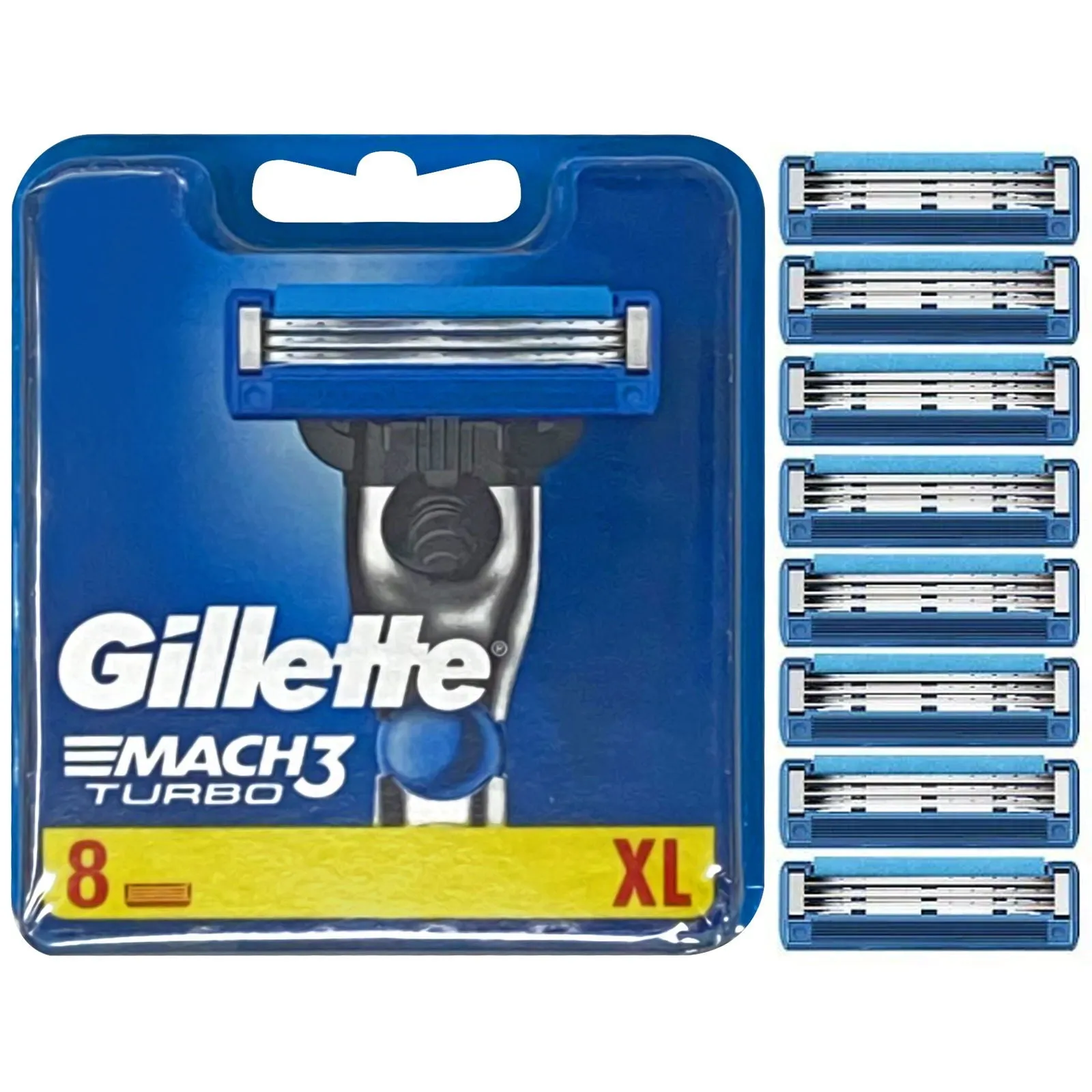 Blades for Gillette Fusion 5 Mach 3 Turbo XL Proshield Skinguard