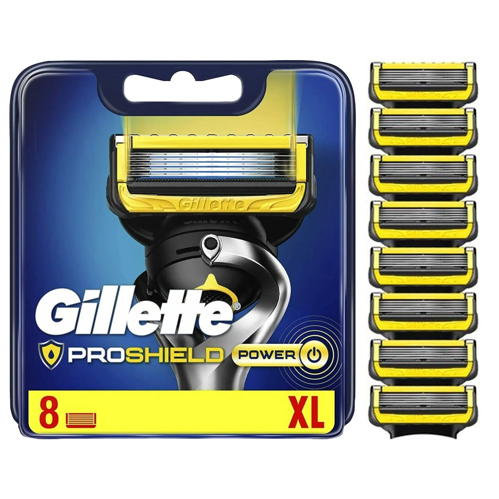 Blades for Gillette Fusion 5 Mach 3 Turbo XL Proshield Skinguard