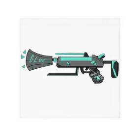 Blue Gun Face Towel