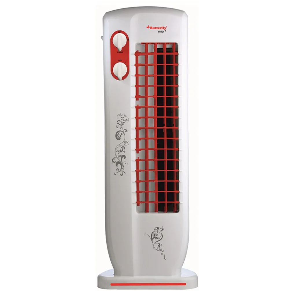 Butterfly Windy Plus Tower Fan 140W Red