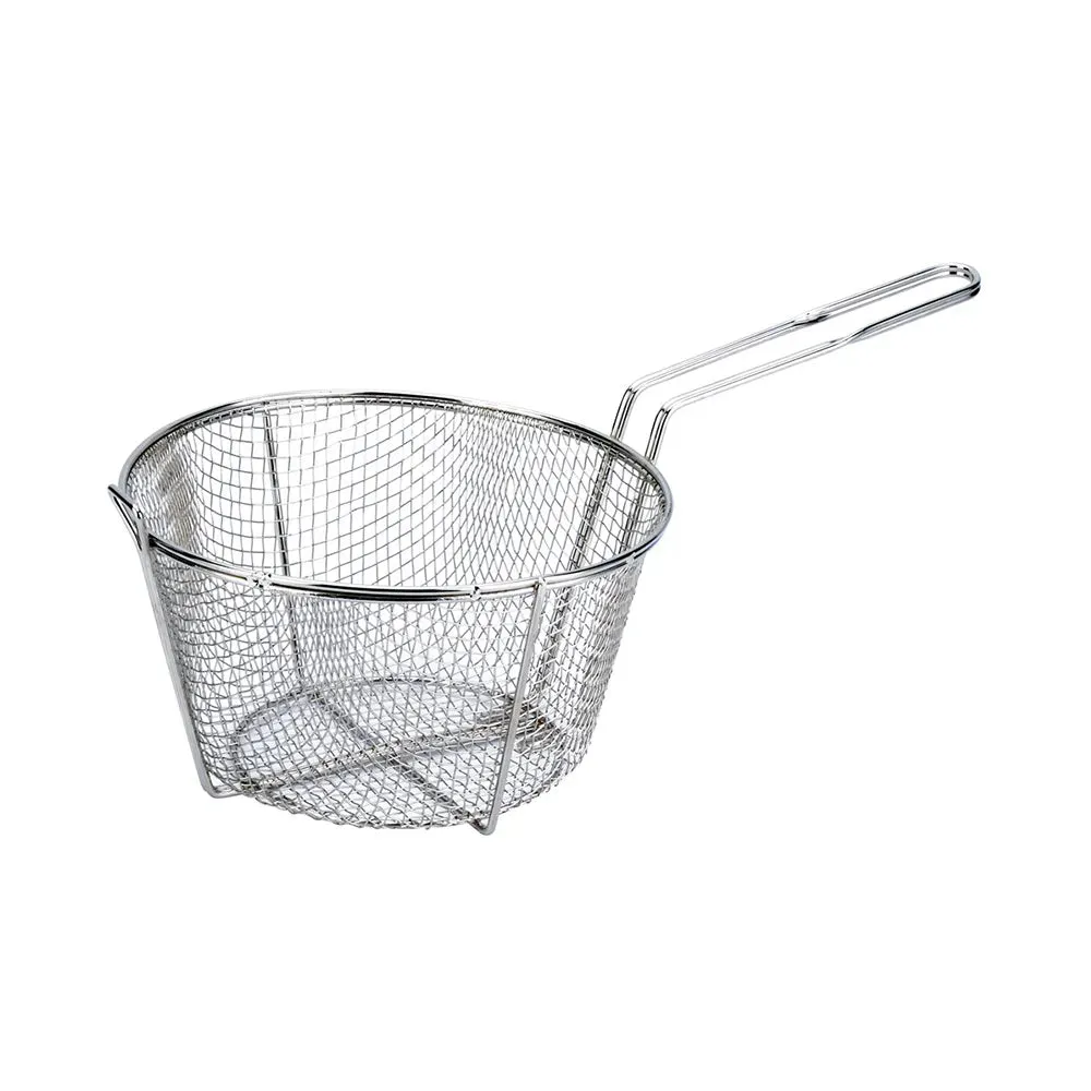 CAC China FBR4-9  9-1/2" Dia Nickel-Plated Fry Basket, Case of 20 Pcs