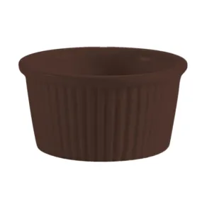 CAC China RKF-6-BWN Ramekin / Sauce Cup