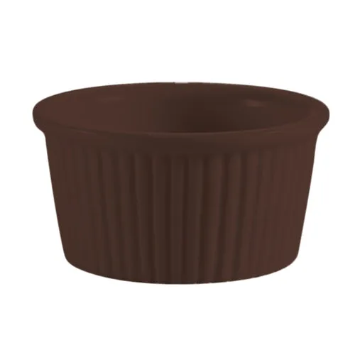 CAC China RKF-6-BWN Ramekin / Sauce Cup