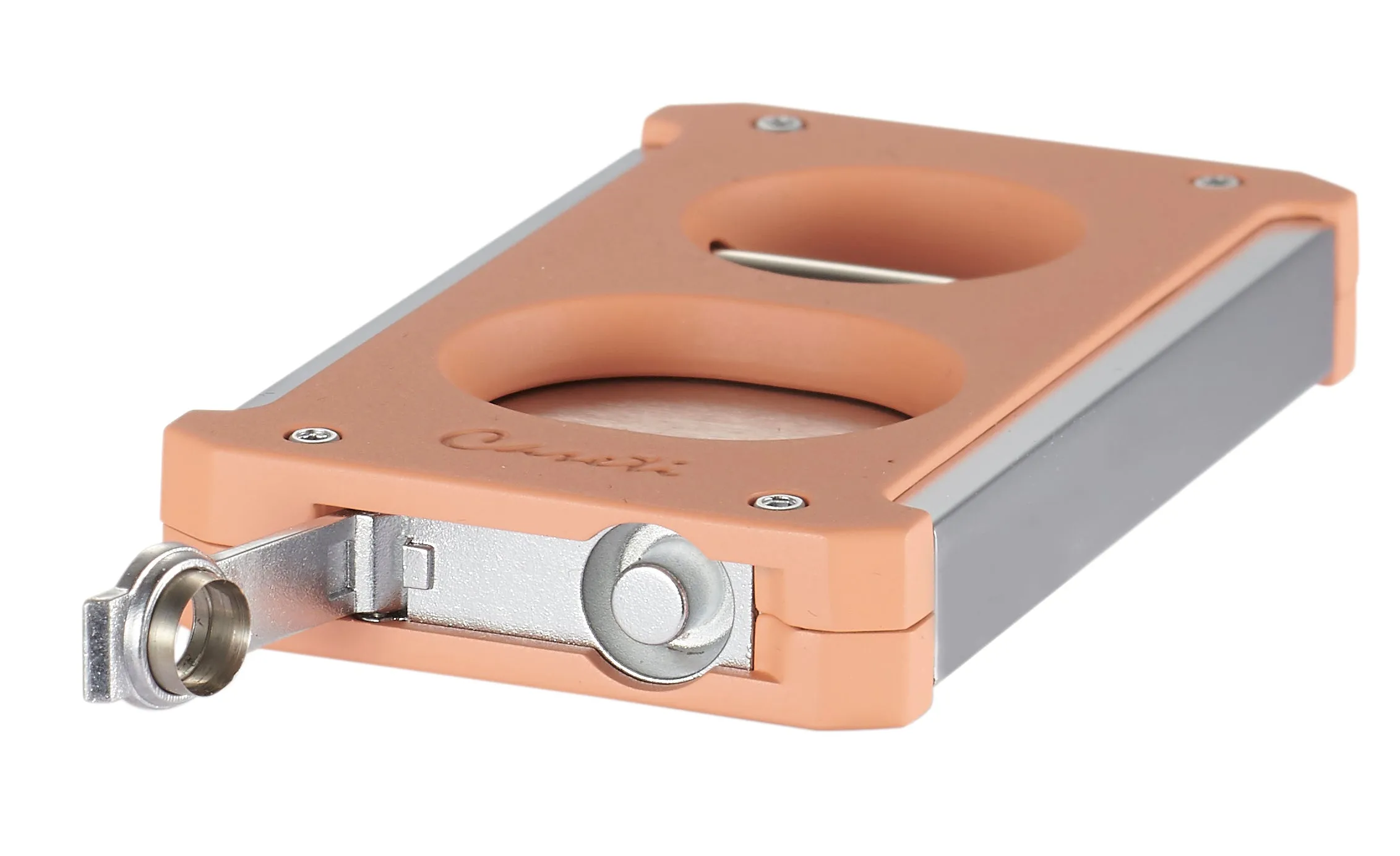 Caseti Trident Cigar Cutter 3-in-1 - Salmon