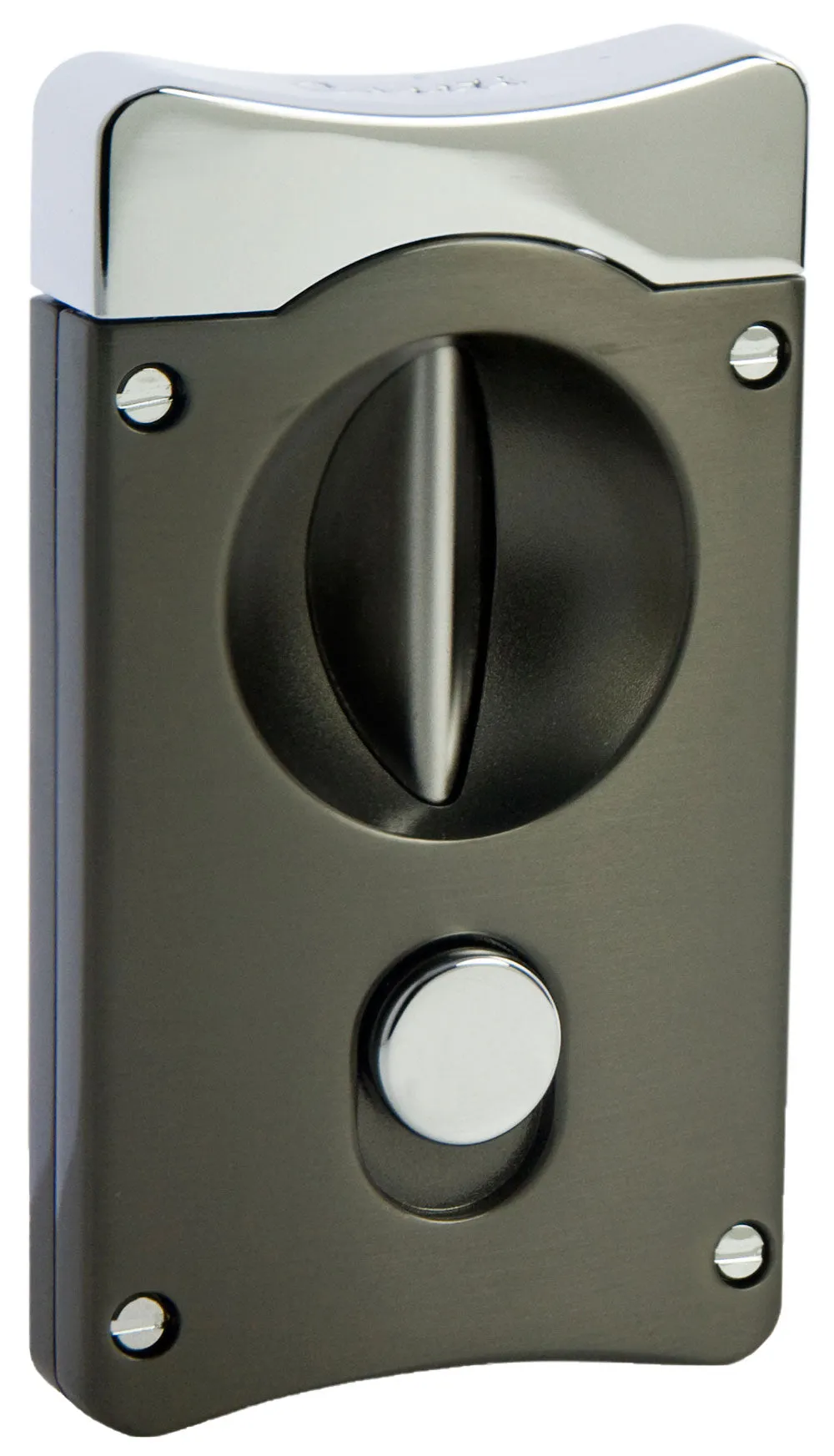 Caseti Wedge V Cigar Cutter - Gunmetal