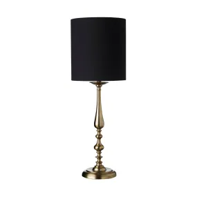 Castille Matt Brushed Gold Metal Table Lamp 84cm