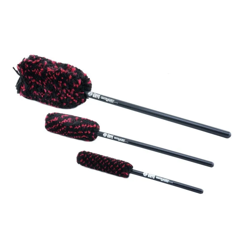 Chemical Guys Wheel Woolies Wheel Brushes - 3 Brushes