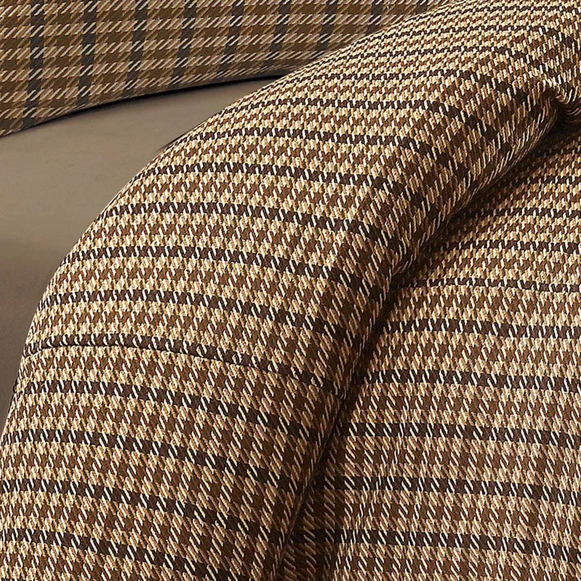 Clifton Houndstooth Bedding Set