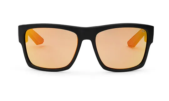 CLUTCH Safety - Photochromic Fire Red Orange Mirror