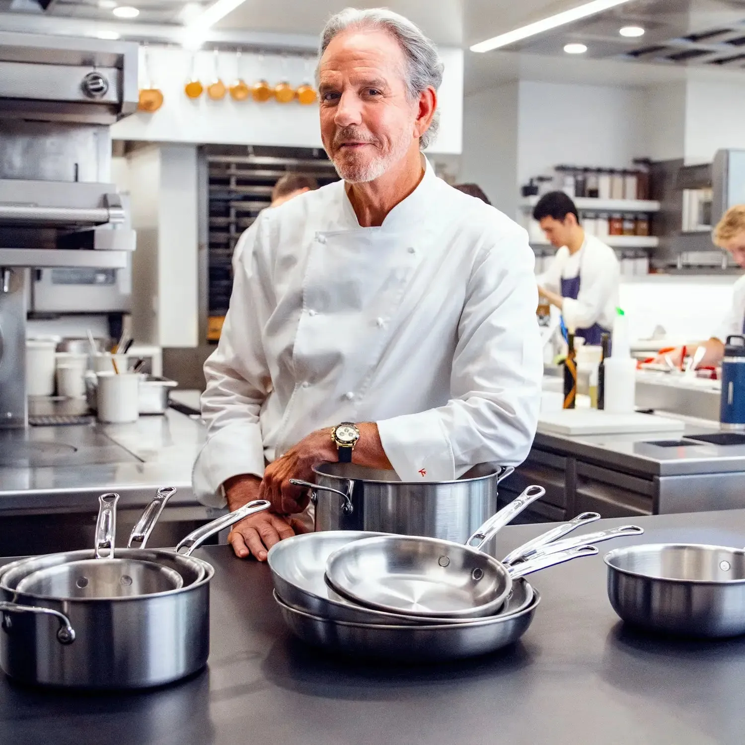 Commercial Clad Stainless Steel Saucepans