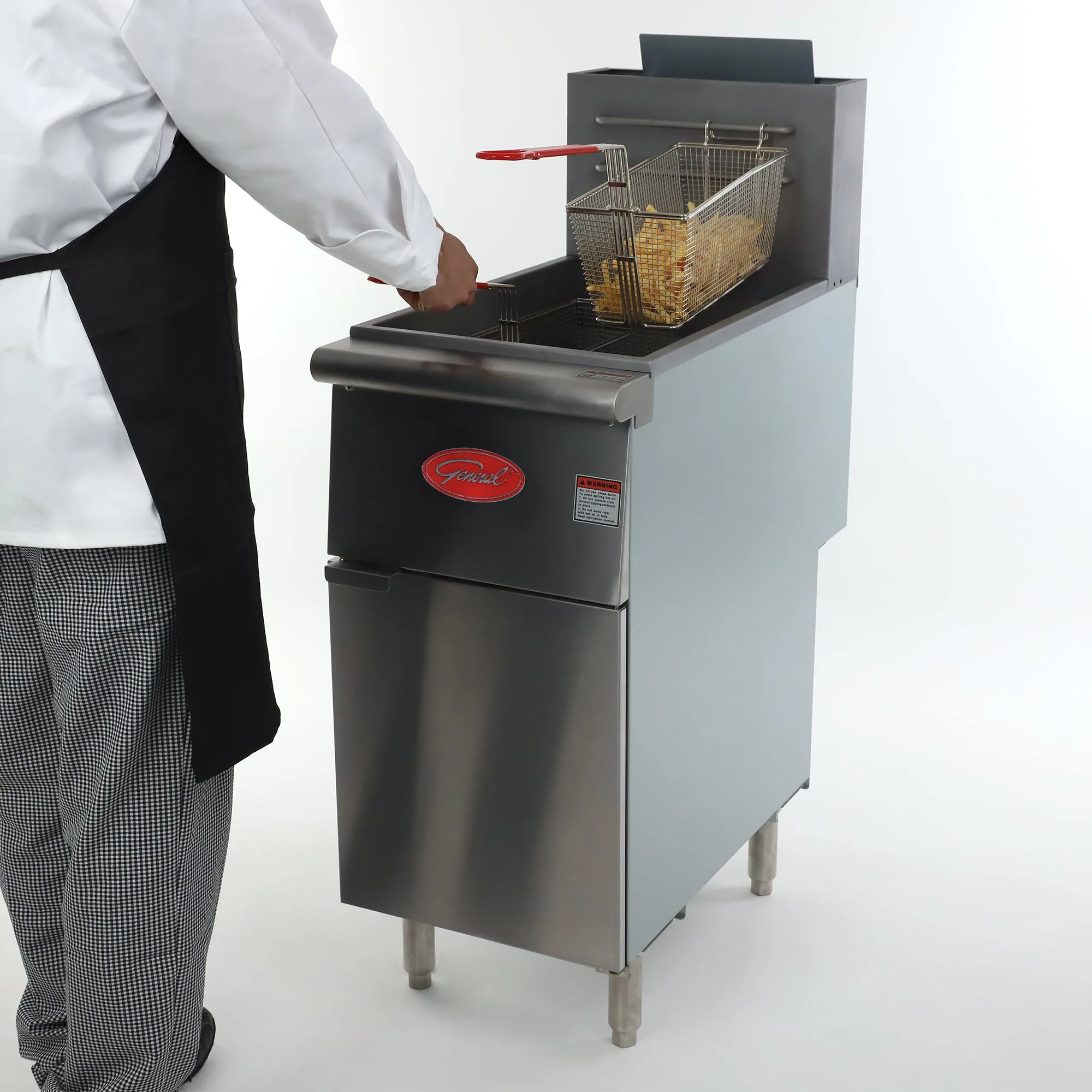 Commercial Deep Fryers: GFF4-50 <span>120,000 BTU Fryer</span>