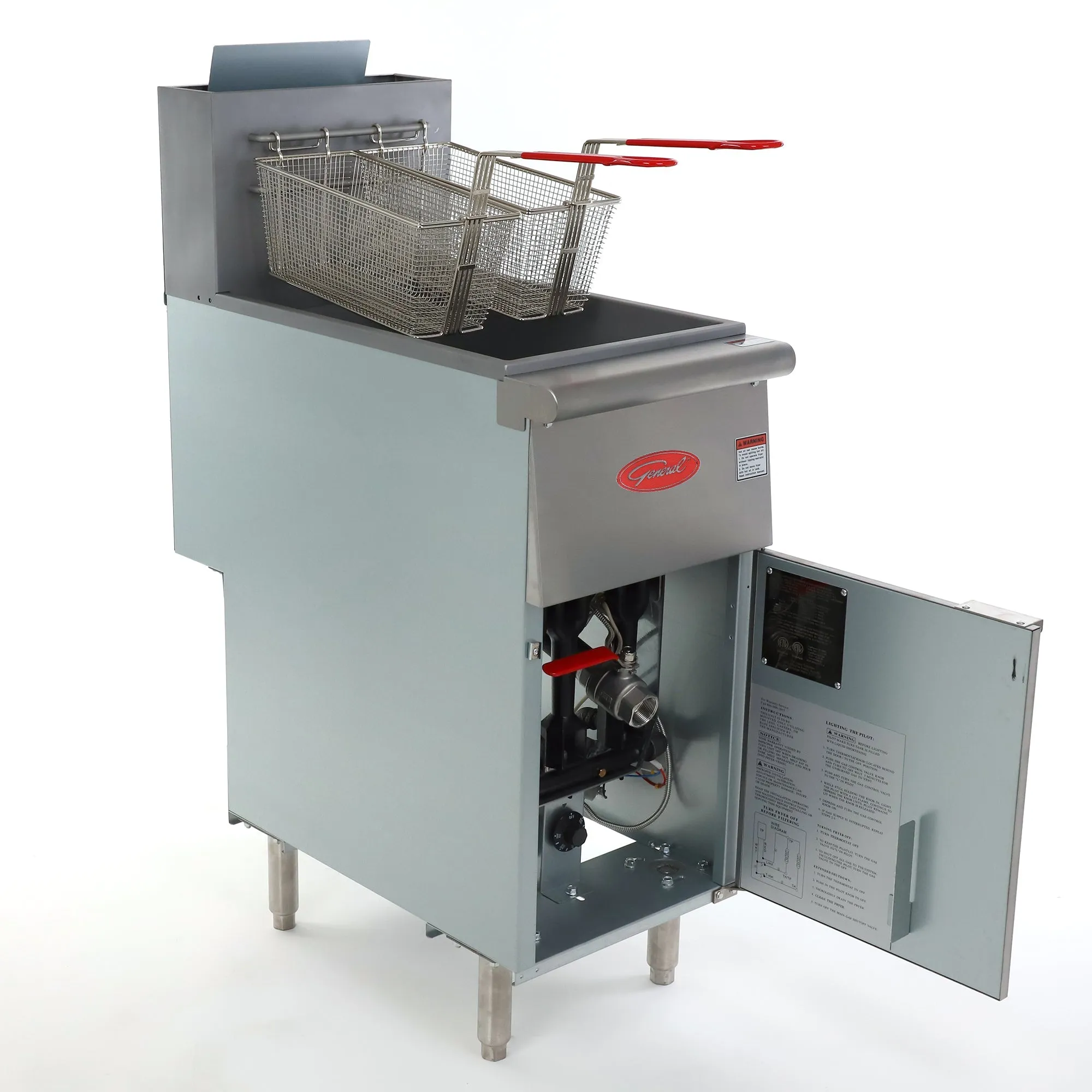 Commercial Deep Fryers: GFF4-50 <span>120,000 BTU Fryer</span>