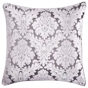 Constantine Smoke European Pillowcase by Logan and Mason Platinum