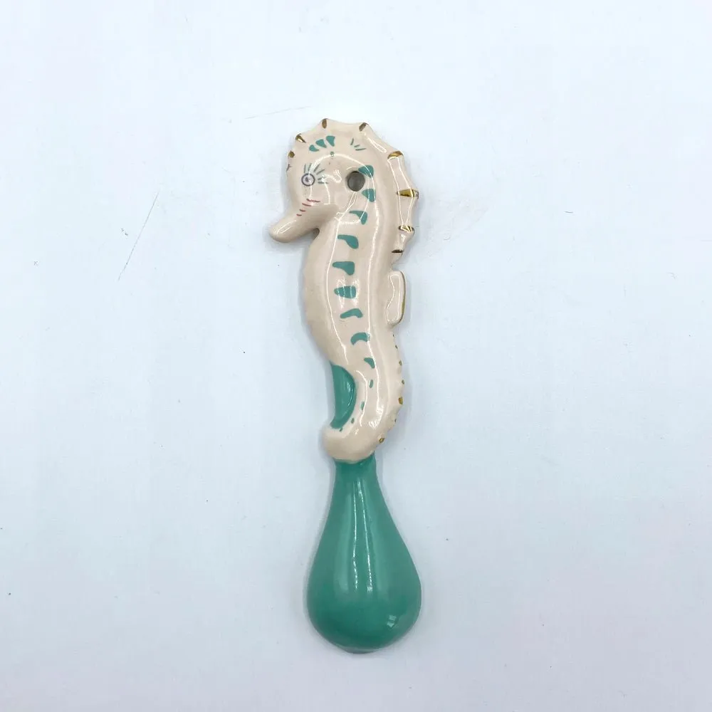 Coral Seahorse and Starfish Spoon Set