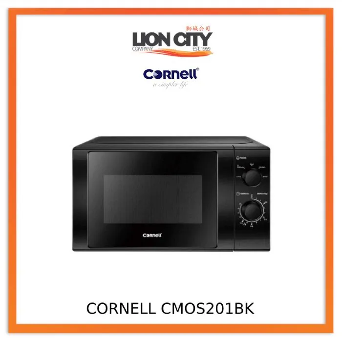 CORNELL CMOS201BK (BLACK) MICROWAVE OVEN (20L)