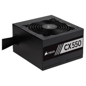 Corsair CX550 80 PLUS Bronze Certified ATX Power Supply  550W CP-9020121-UK