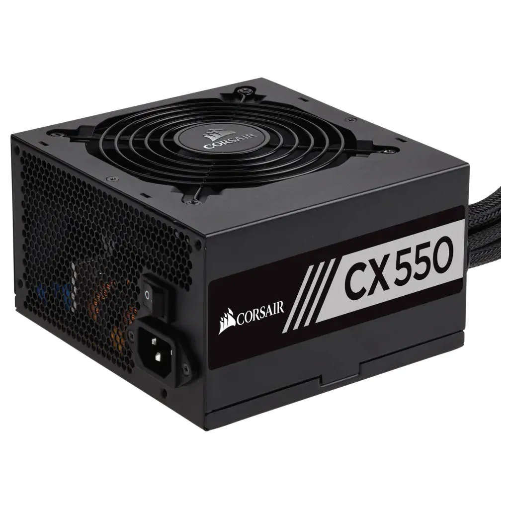 Corsair CX550 80 PLUS Bronze Certified ATX Power Supply  550W CP-9020121-UK