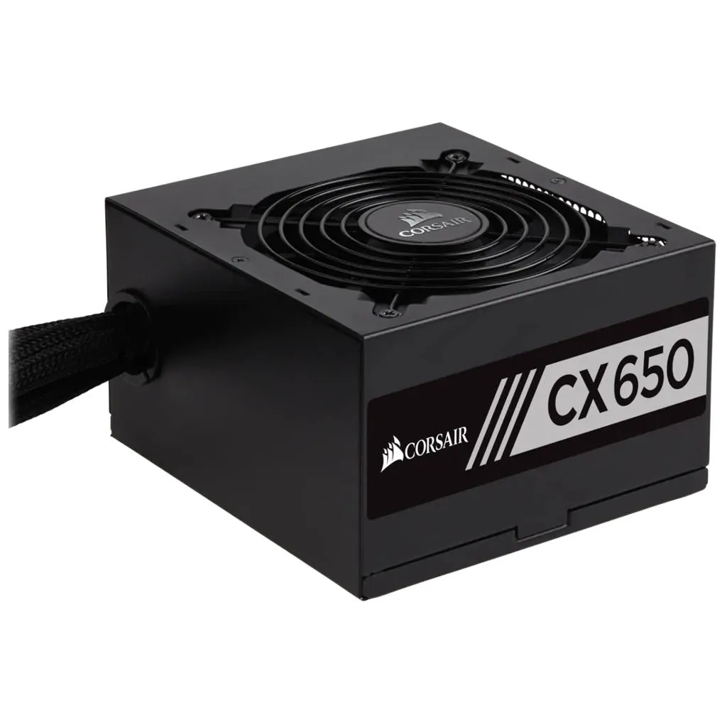 Corsair CX650 80 PLUS Bronze Certified ATX Power Supply  650W CP-9020122-UK