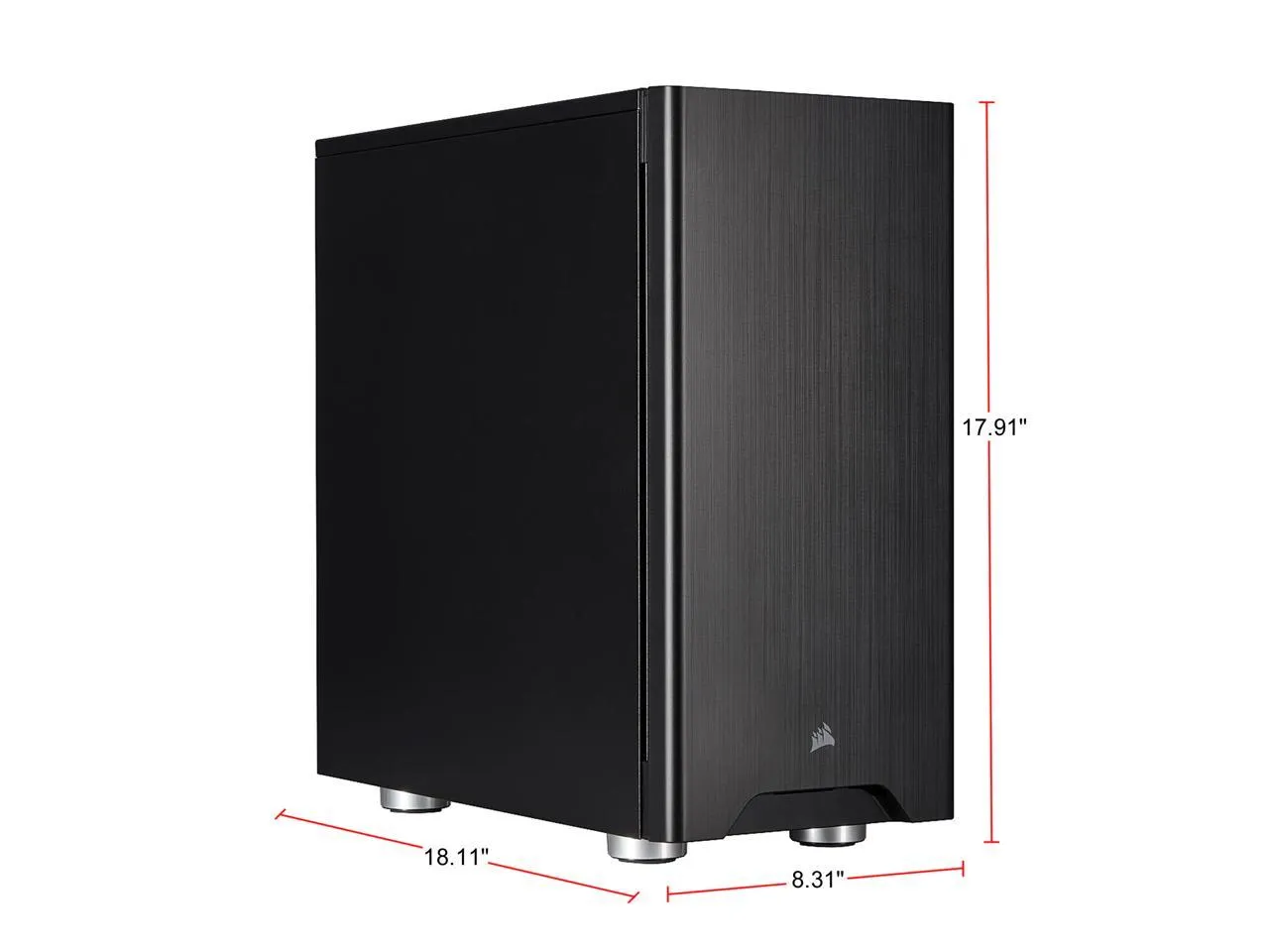 Corsair PC Case Carbide Series 275Q Mid-Tower Quiet Gaming Case — Black