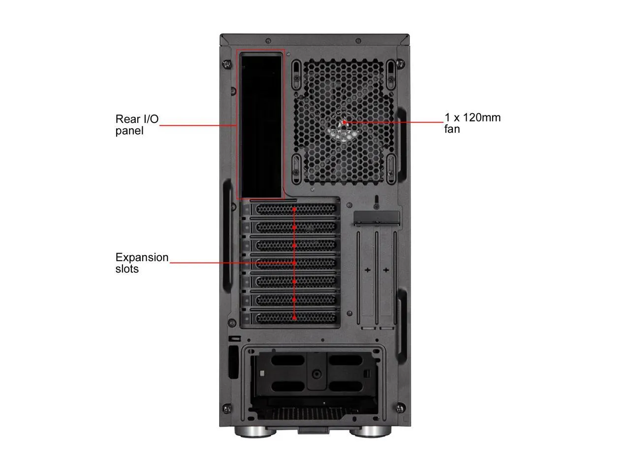 Corsair PC Case Carbide Series 275Q Mid-Tower Quiet Gaming Case — Black