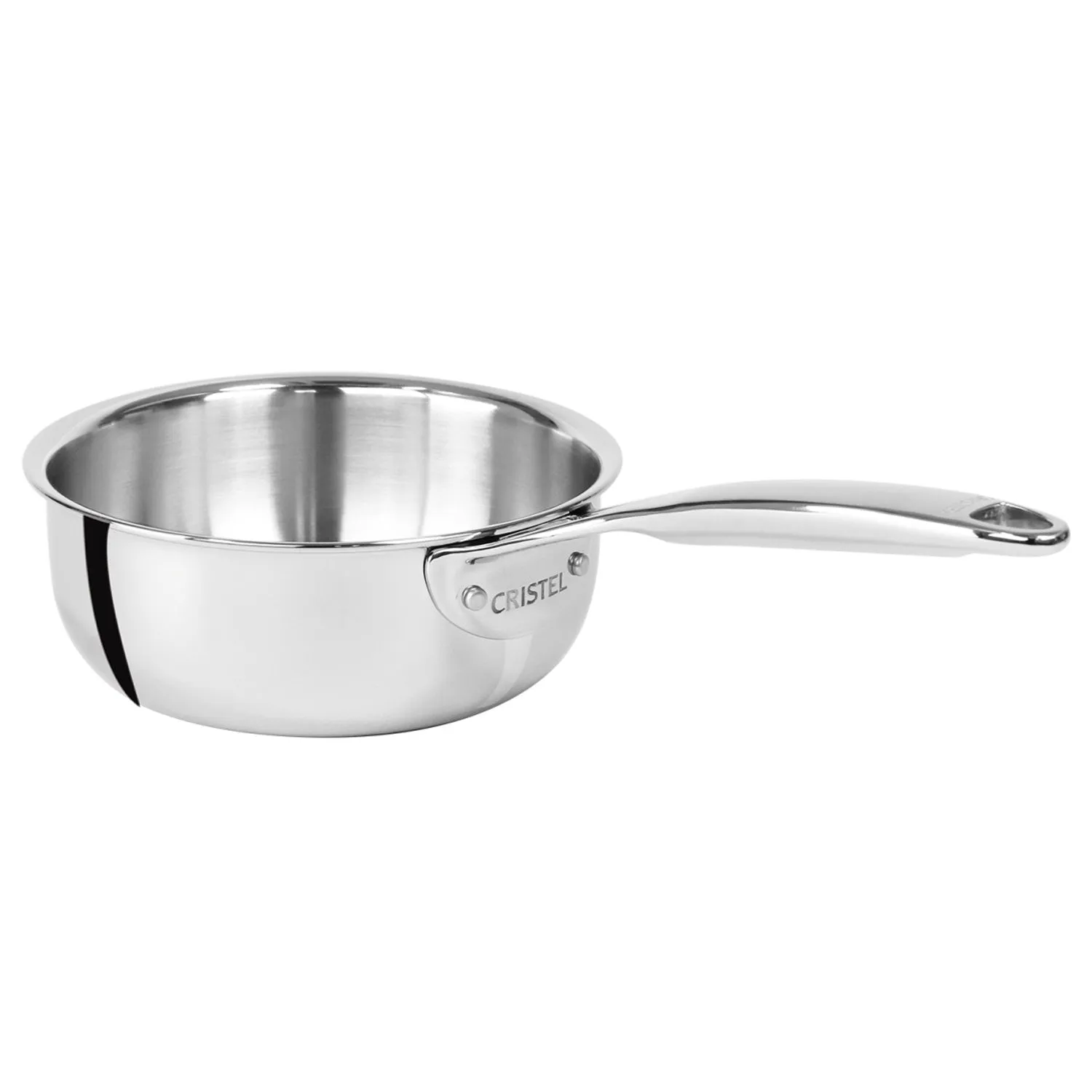 Cristel Castel Pro 2.0-Quart Stainless Saucepan