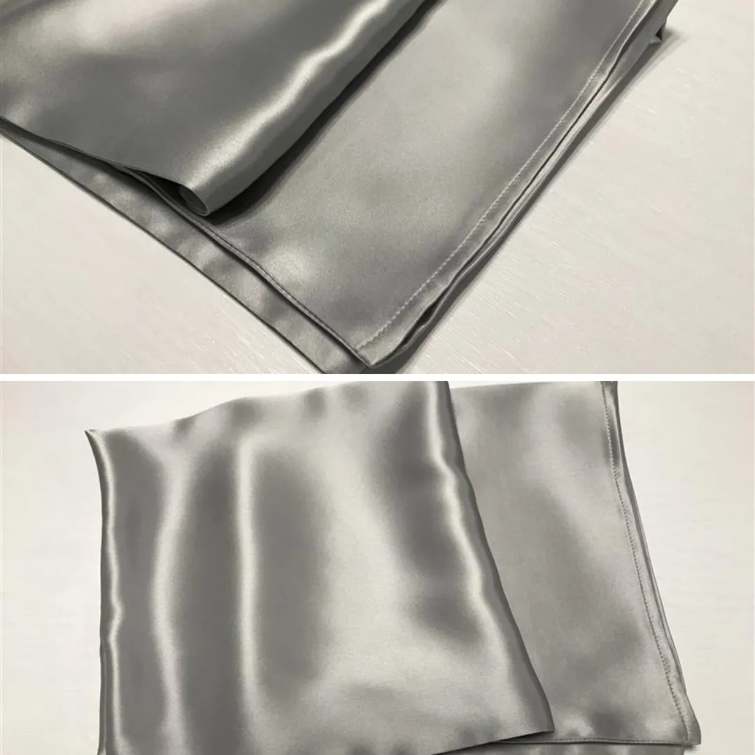 Custom Wholesale Silk Pillowcase 22 Momme Envelope Closure - King size