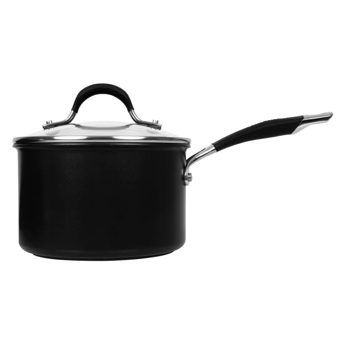 DE494 Circulon Momentum Hard Anodised Aluminium Saucepan 2.8Ltr