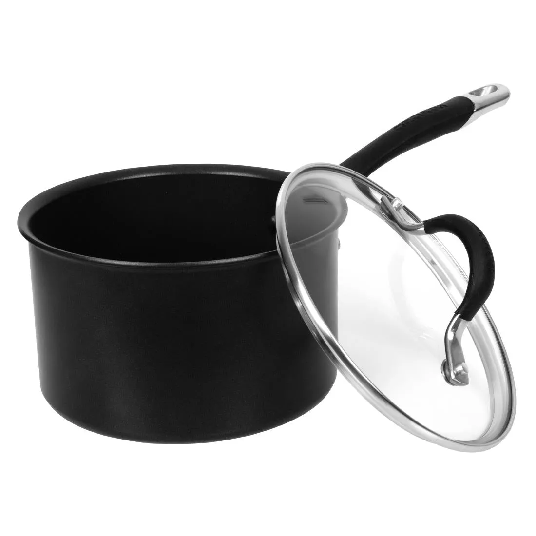 DE494 Circulon Momentum Hard Anodised Aluminium Saucepan 2.8Ltr