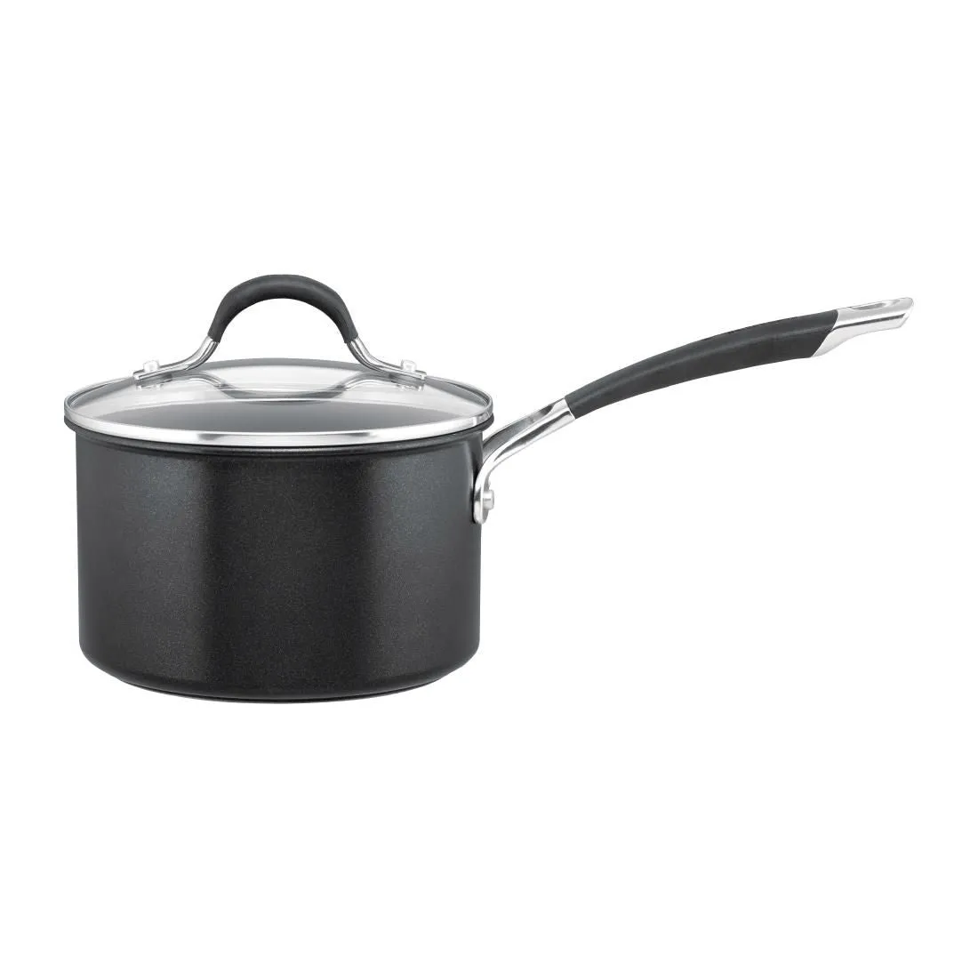 DE494 Circulon Momentum Hard Anodised Aluminium Saucepan 2.8Ltr